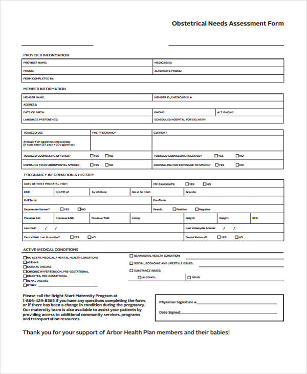 FREE 31+ Needs Assessment Forms in PDF | Excel | MS Word