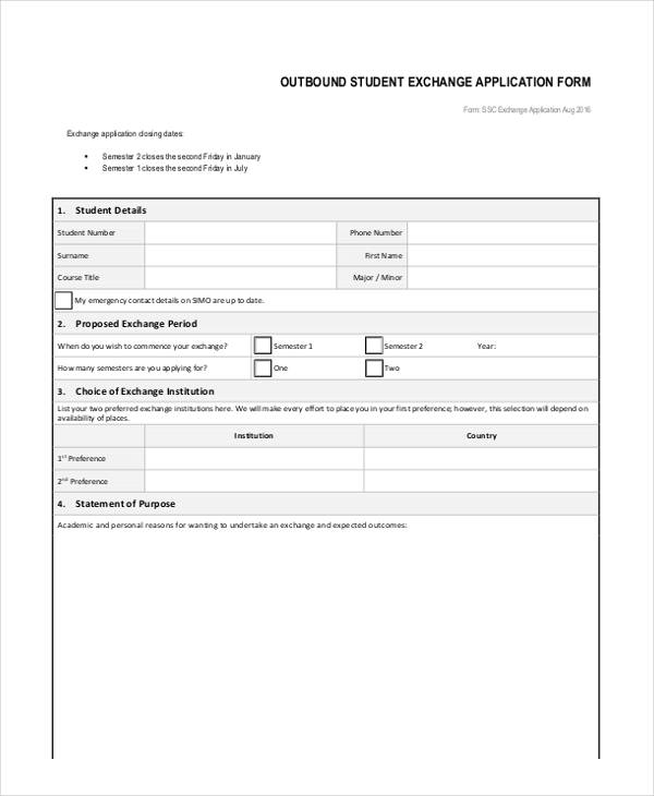 outbound student exchange application form1