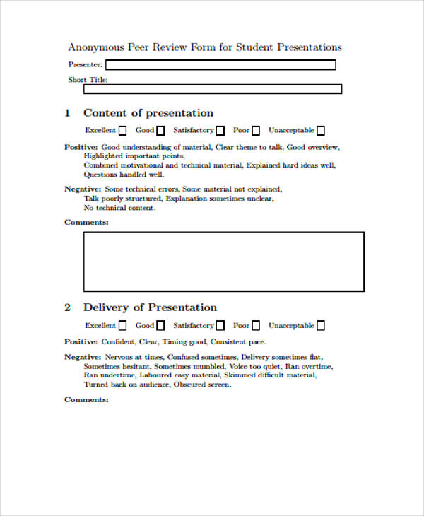 peer presentation feedback review form1