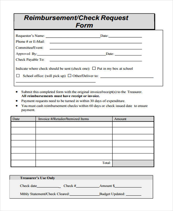 FREE 28+ Check Request Forms in PDF | MS Word | Excel