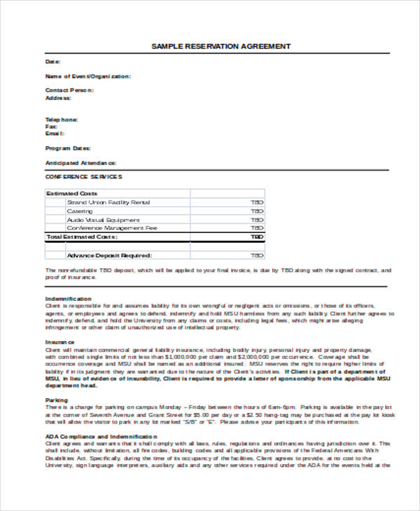 FREE 22+ Rental Agreement Forms in MS Word