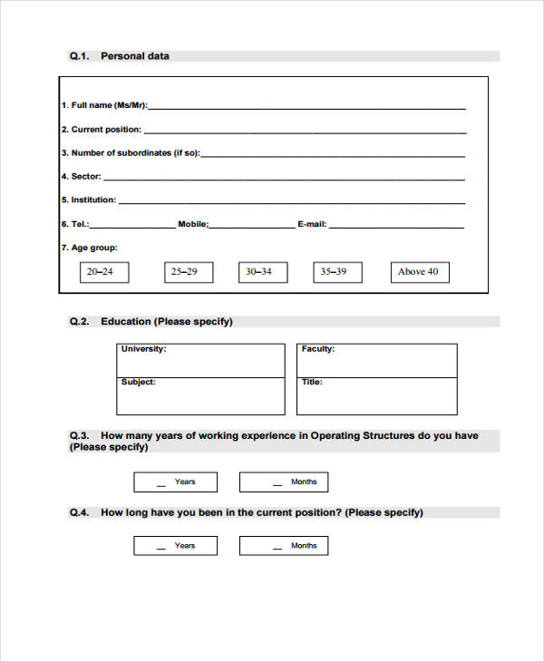 safety training needs assessment form