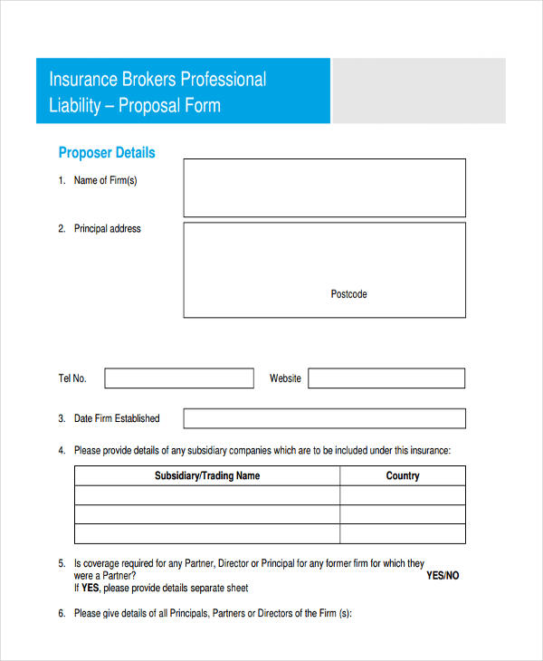 how-to-write-an-insurance-proposal-templates