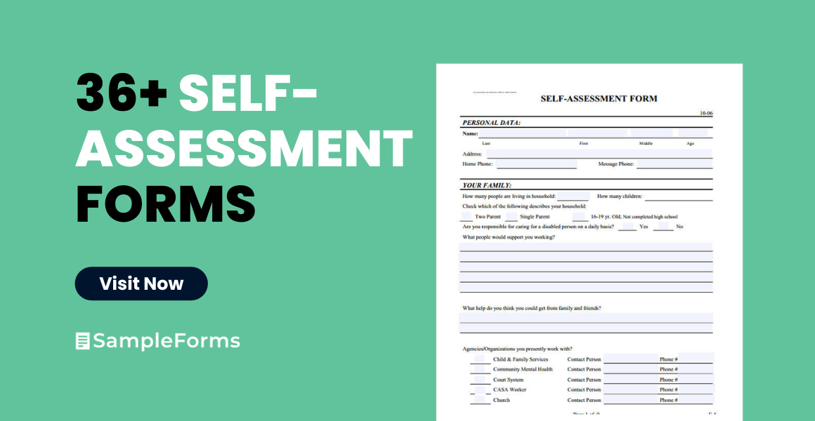 self assessment form