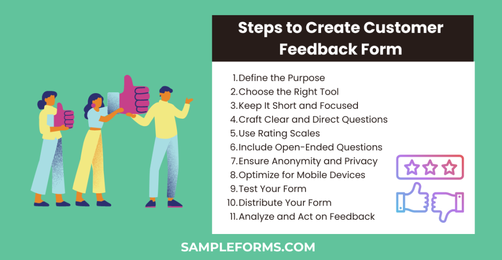 steps to create customer feedback form 1024x530