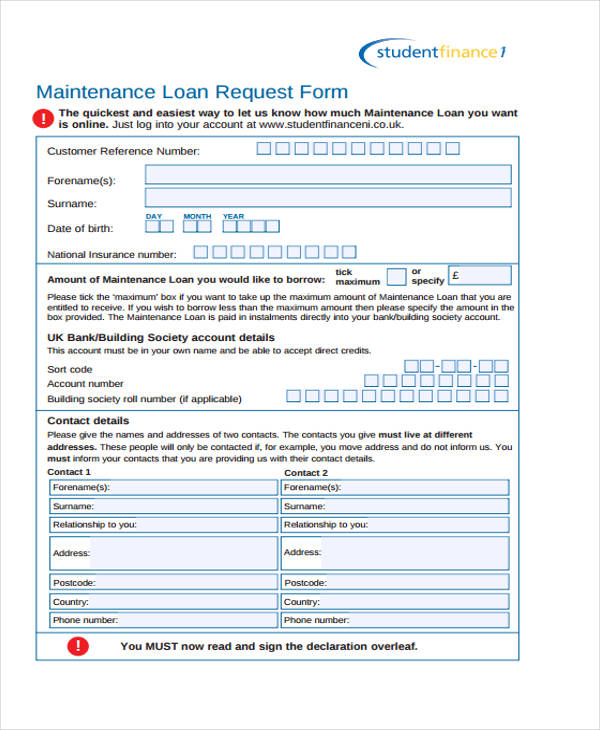 How To Fill In Student Finance Application businesser