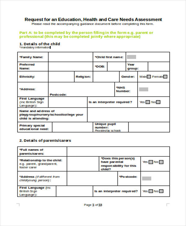 training needs assessment request form1