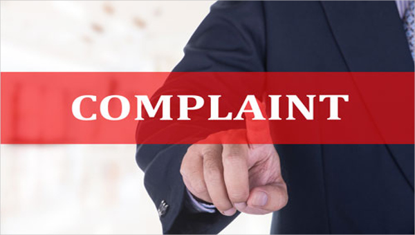  residential complaint forms free samples examples format download