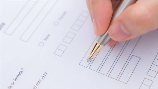  sample investor questionnaire forms