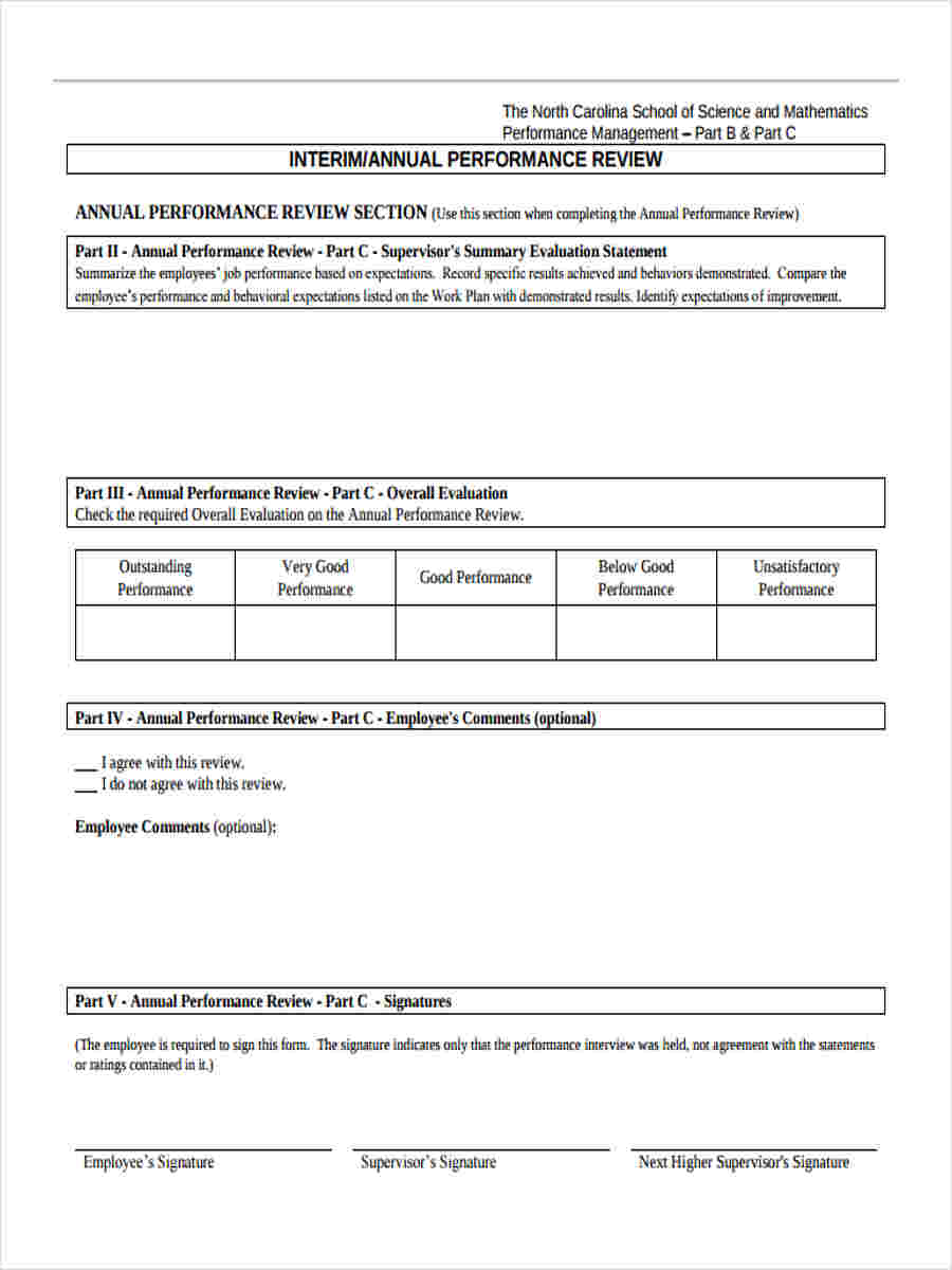 free-23-performance-review-forms-in-pdf