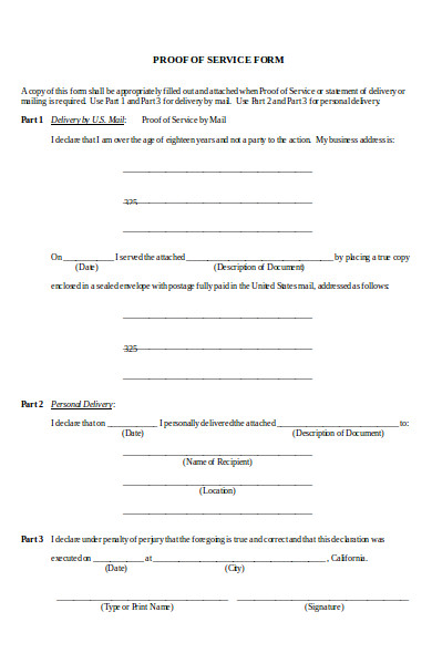 free-7-proof-of-service-forms-in-pdf-ms-word
