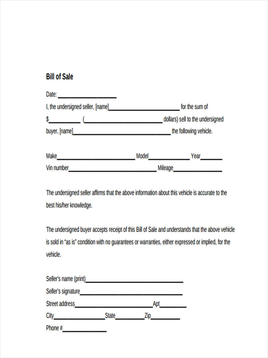 Free Blank Bill Of Sale Form Pdf Word Do It Yourself Forms Blank Bill Of Sale Form Download 
