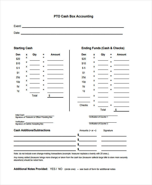 FREE 20+ Accounting Forms in PDF | Ms Word | Excel