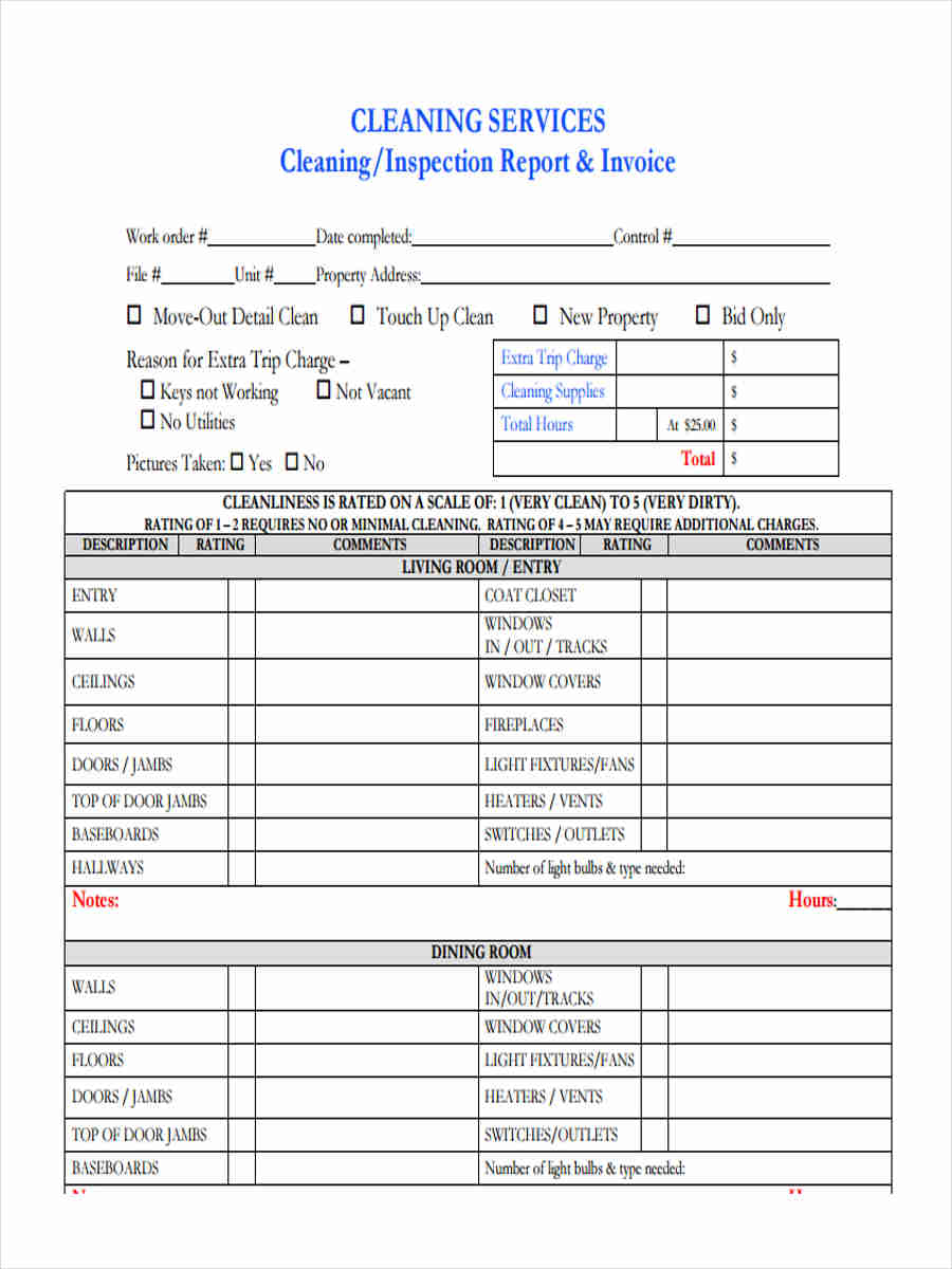 FREE 9+ Sample Service Invoice Forms in MS Word PDF