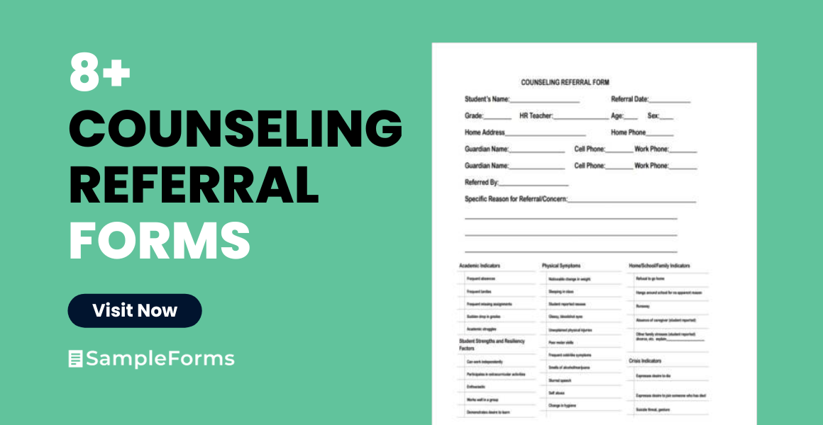 counselings referral form