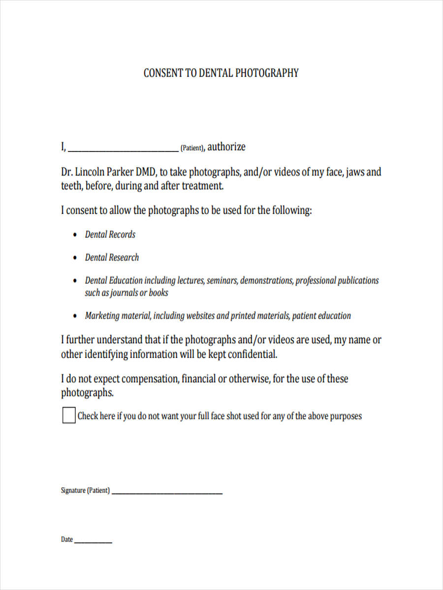 FREE 12 Graphy Consent Forms In PDF