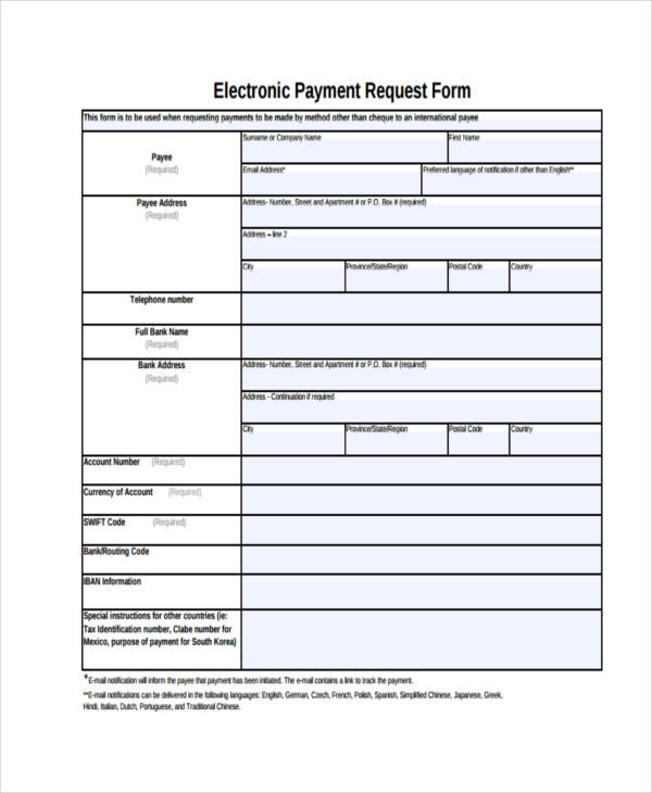 electronic payment