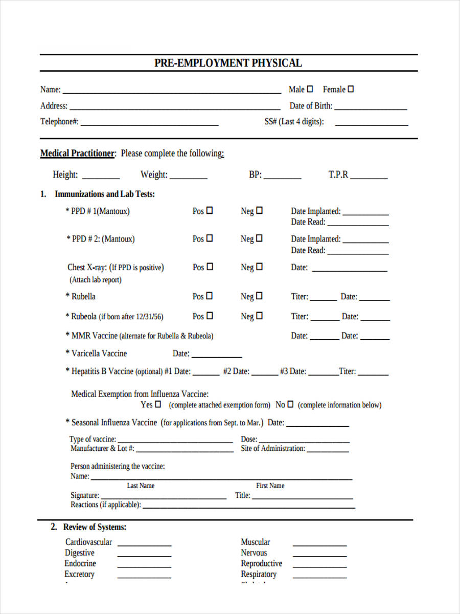 free-7-sample-basic-physical-forms-in-pdf