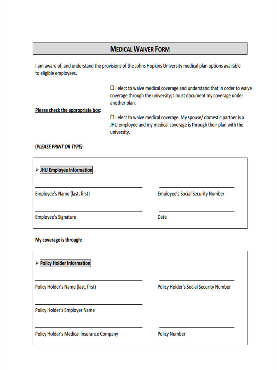 generic medical form in pdf