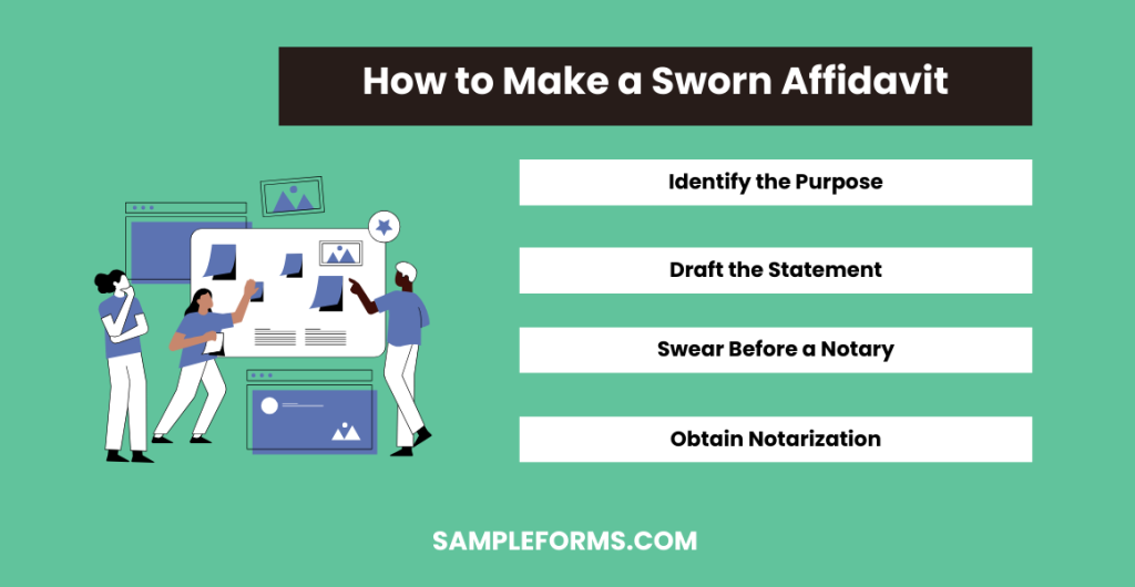 how to make a sworn affidavit 1024x530