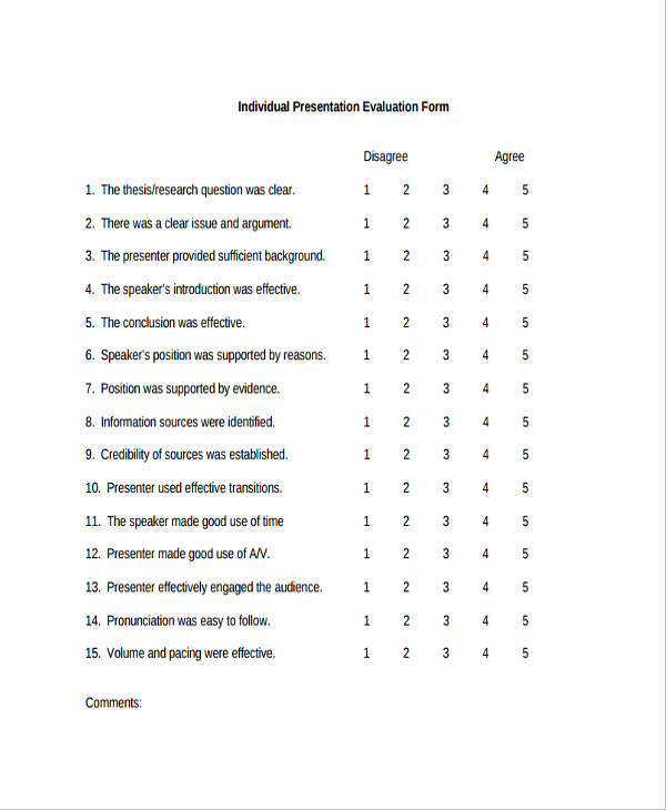 free-37-presentation-evaluation-forms-in-pdf-ms-word-excel