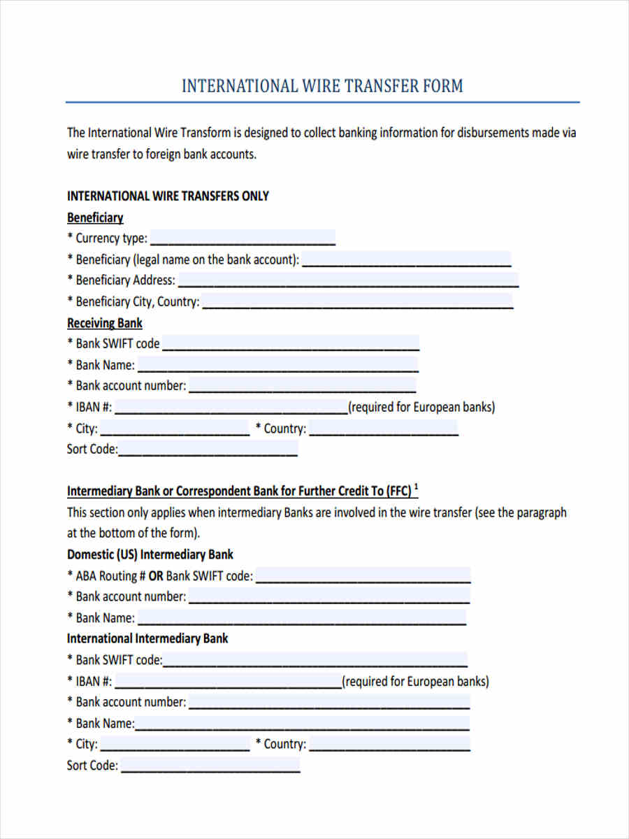 bank of america international wire transfer rates