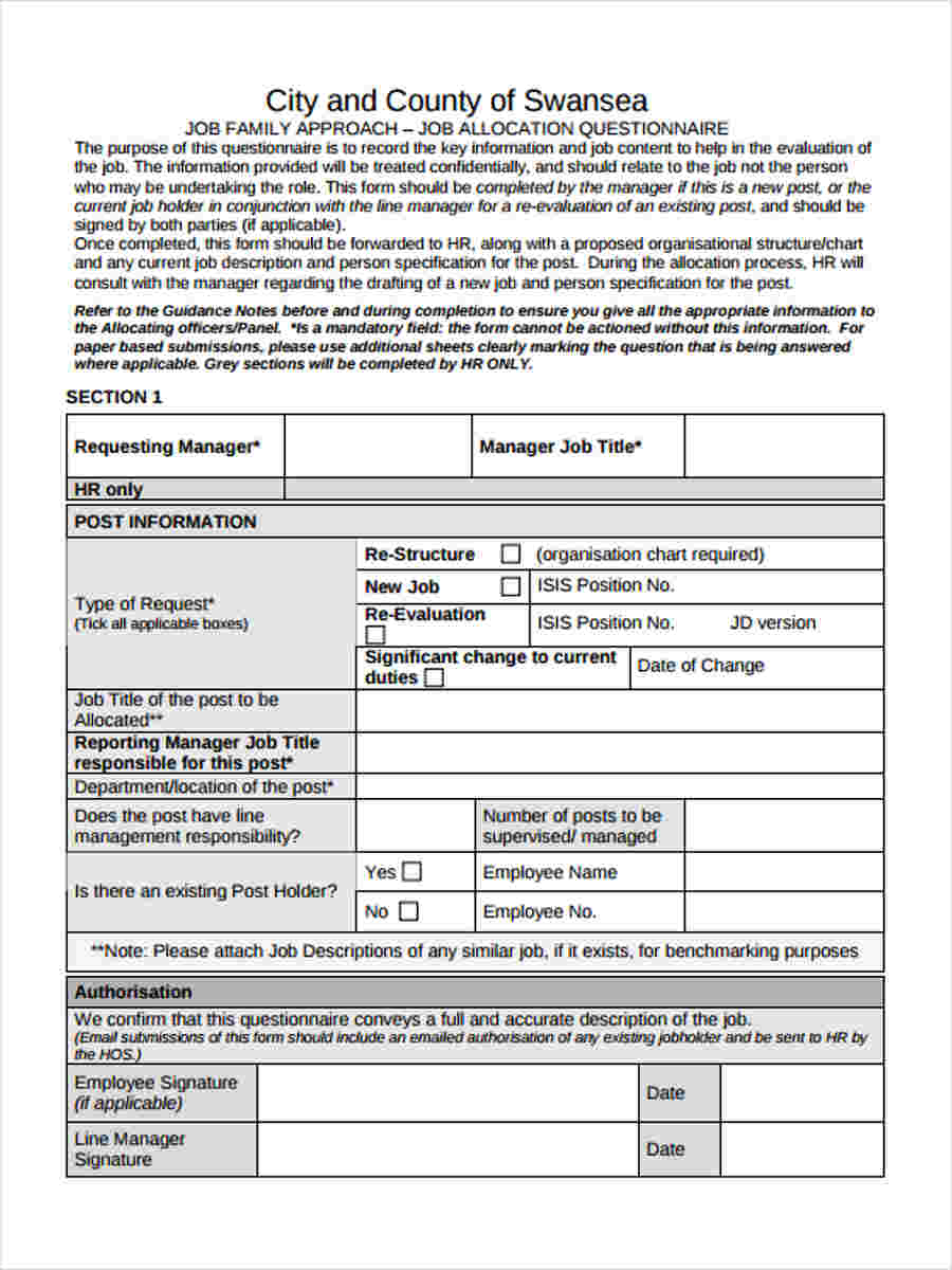 job allocation form1