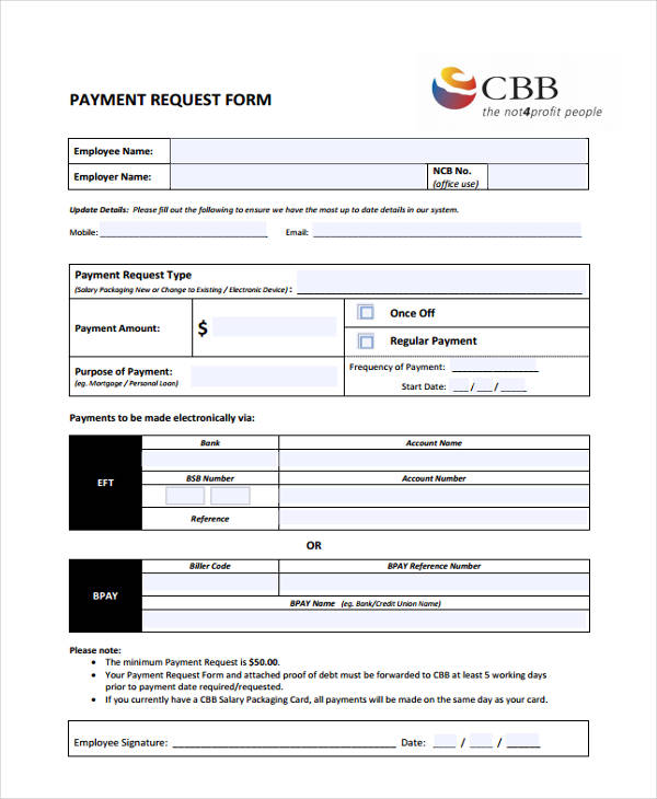 loan payment request