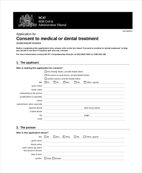 medical dental application