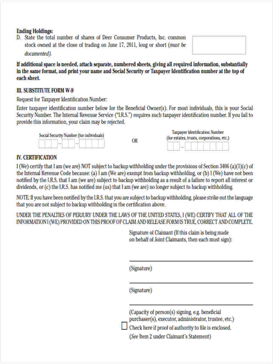 FREE 7+ Sample Notice of Settlement Forms in PDF MS Word