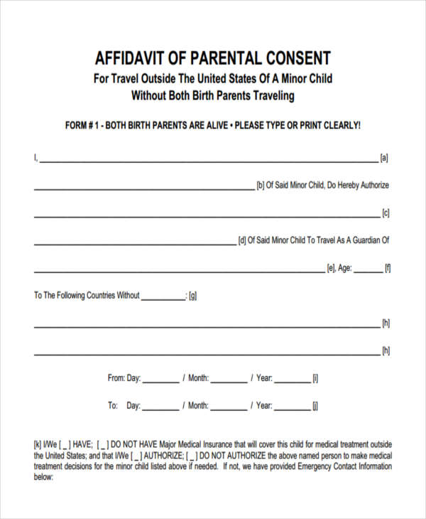 How To Get Affidavit Of Parental Consent Philippines