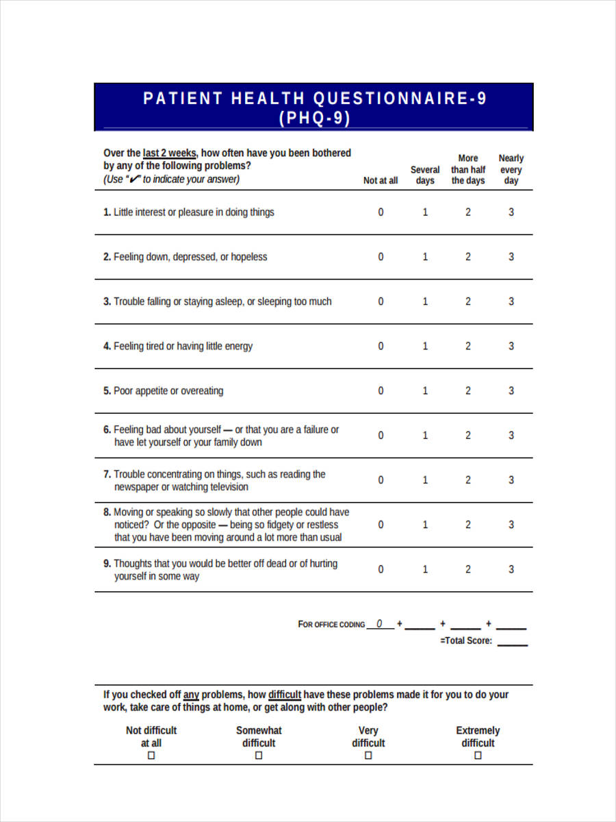 FREE 40+ Questionnaire Forms in PDF | Excel | Ms Word