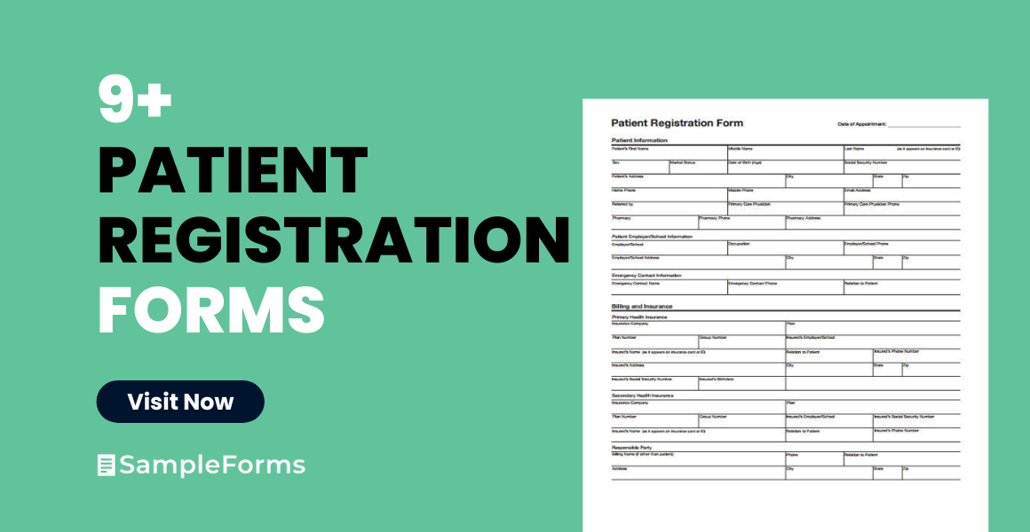 patient registration forms