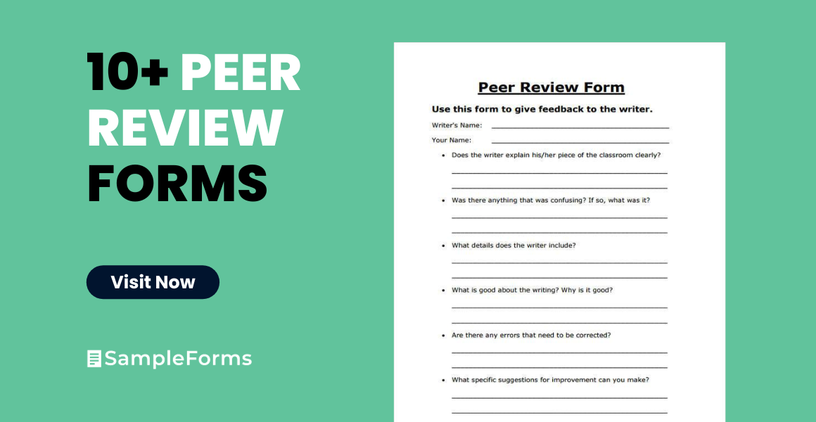 peer review form