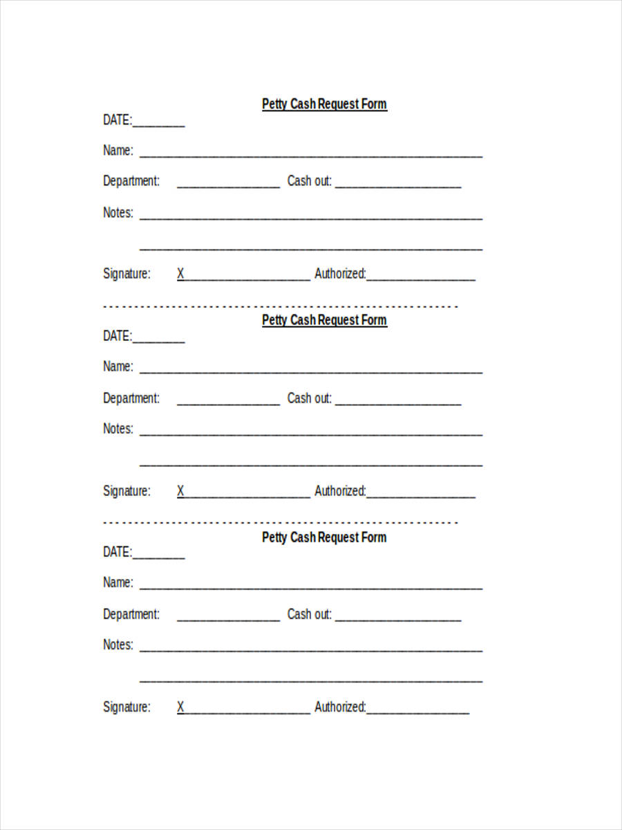 Petty Cash Replenishment Form Template Classles Democracy