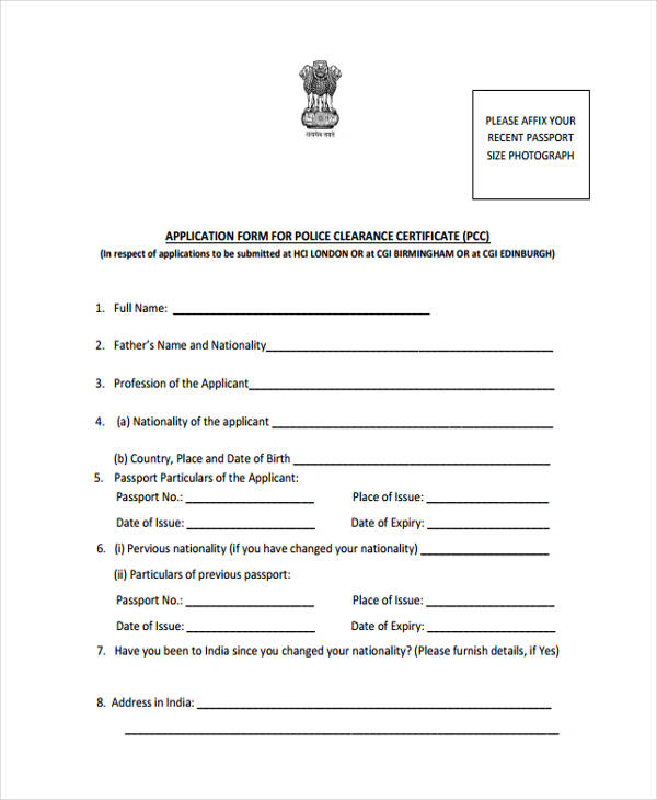 FREE 28+ Clearance Forms in PDF Ms Word