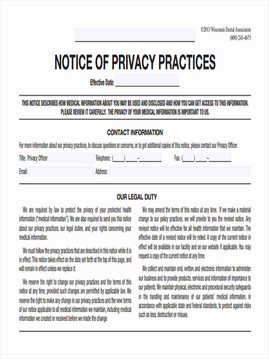 privacy practices notice1