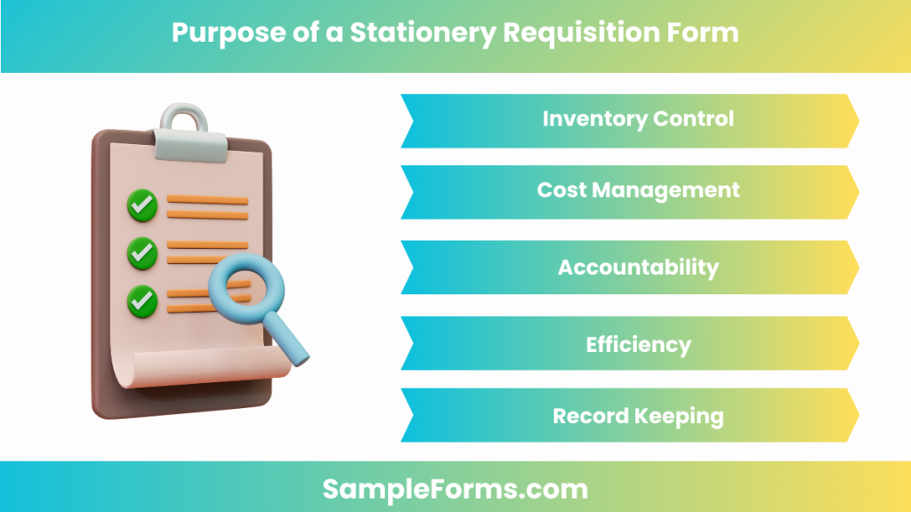 purpose of a stationery requisition form 1024x576