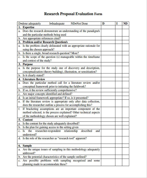 research proposal