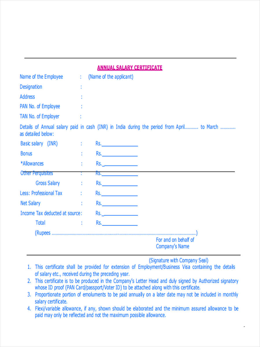 What Is Salary Statement