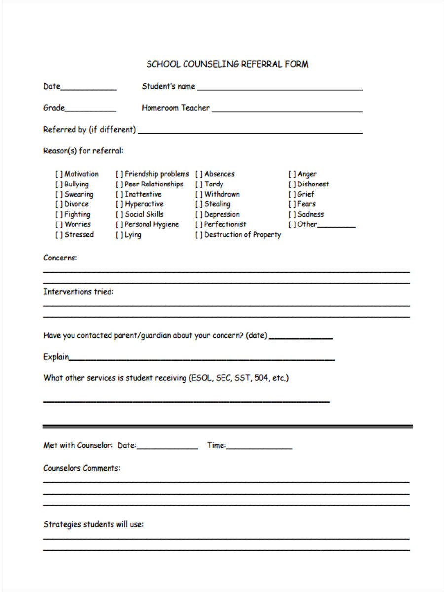 free-9-school-counseling-forms-in-pdf-ms-word