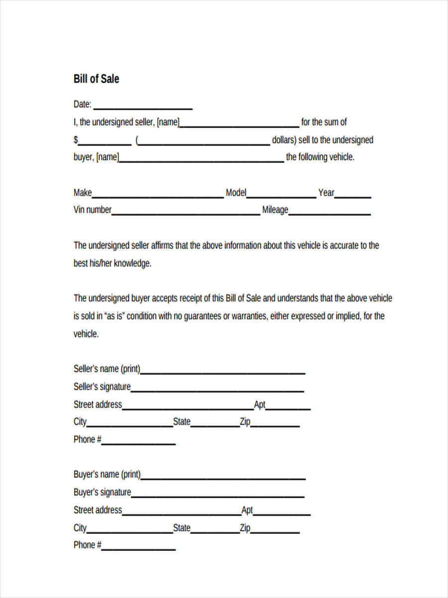 free-7-truck-bill-of-sale-forms-in-ms-word-pdf