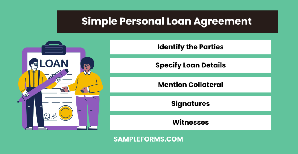 simple personal loan agreement 1024x530