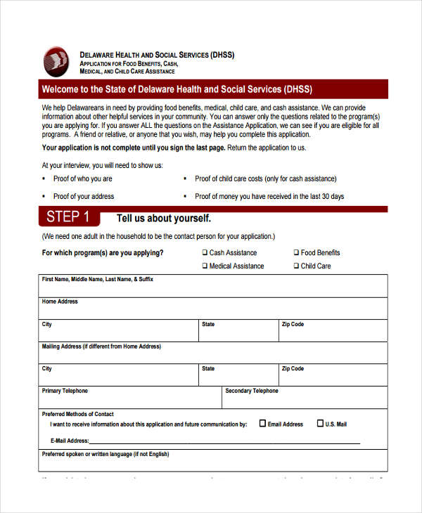 FREE 7 Sample Social Service Forms In PDF