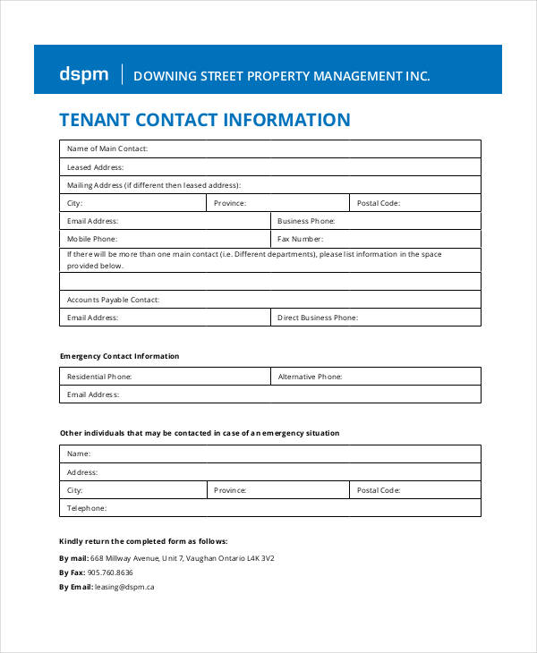 free-14-contact-information-forms-in-pdf-ms-word