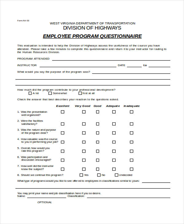 training course employee evaluation form1
