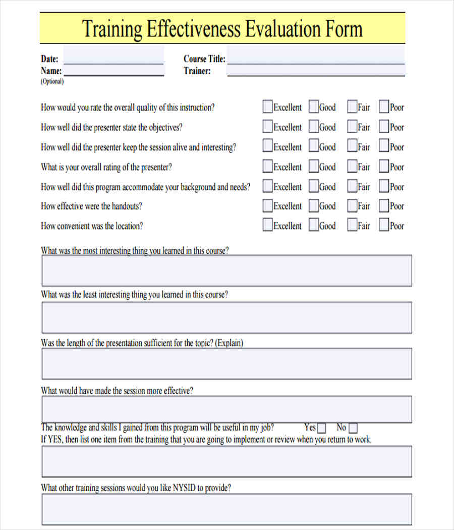 training-effectiveness-form-sample-best-of-document-template