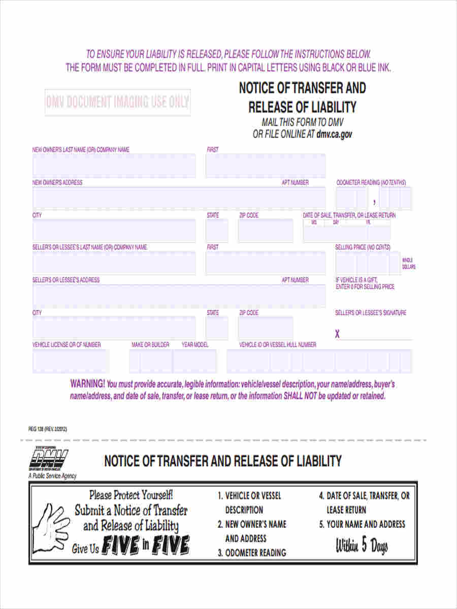 FREE 26 Liability Forms In PDF Ms Word Excel