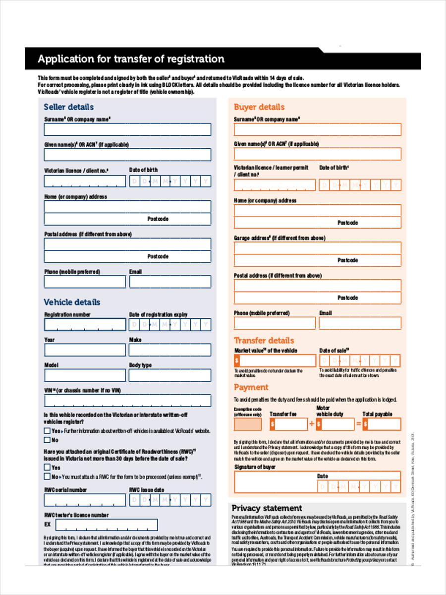 How To Transfer Car Registration From Vic To Nsw