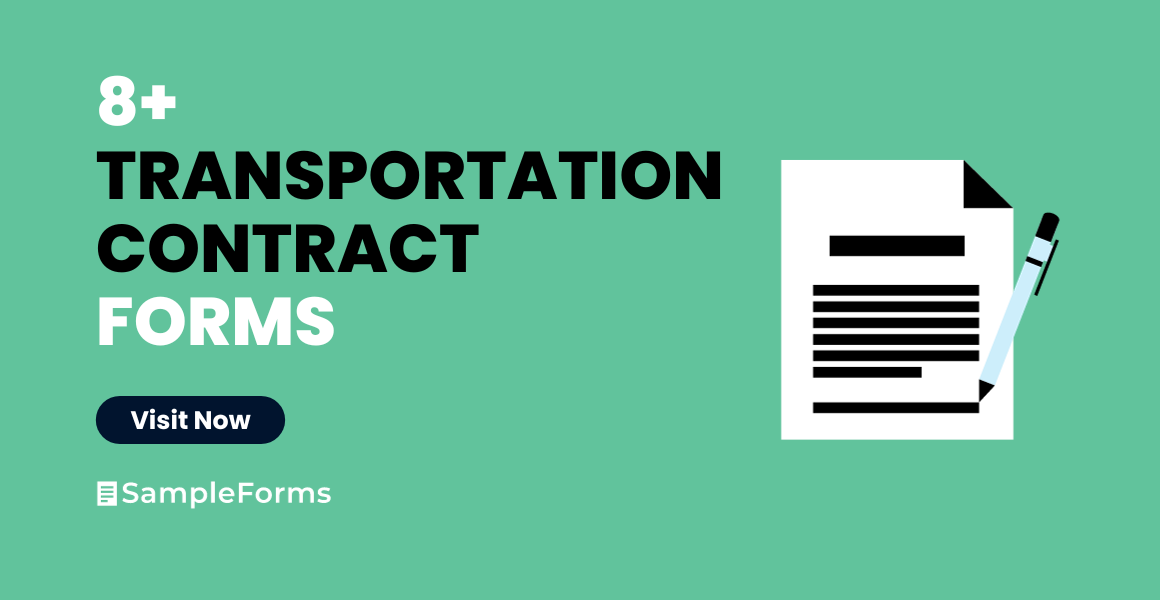 transportation contract forms